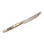 Серебряный нож для стейка с черневым узором и позолотой Астра 40030129А04